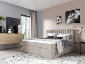 miniaturka Kontynentalne Łóżko Rovella z Pionowym Pikowaniem