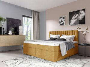 miniaturka Kontynentalne Łóżko Rovella z Pionowym Pikowaniem