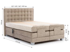 miniaturka Łóżko ALBERRO z Funkcją Relax do Sypialni