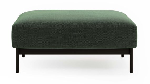 miniaturka Pufa ELLIZA Elegancja na Czarnych Nóżkach