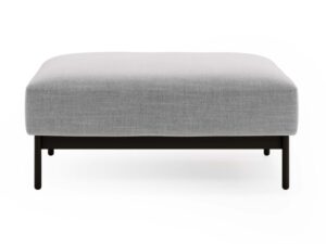 Pufa ELLIZA Elegancja na Czarnych Nóżkach