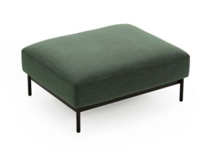 miniaturka Pufa ELLIZA Elegancja na Czarnych Nóżkach