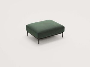 miniaturka Pufa ELLIZA Elegancja na Czarnych Nóżkach