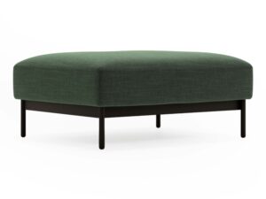 miniaturka Pufa ELLIZA Elegancja na Czarnych Nóżkach