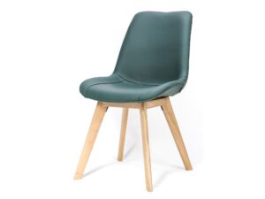 miniaturka Tapicerowane Krzesło Turkusowe do Jadalni KELSO