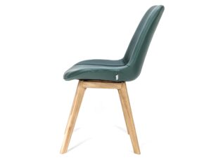 miniaturka Tapicerowane Krzesło Turkusowe do Jadalni KELSO