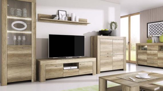 Komoda Niebo 120cm w Dębowym Odcieniu - obrazek 7
