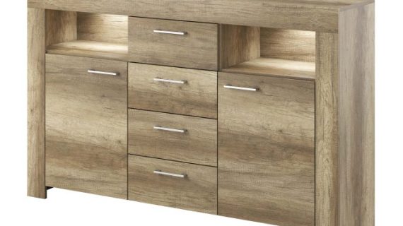 miniaturka Komoda Niebo Stylowa z Prostym Uchwytem