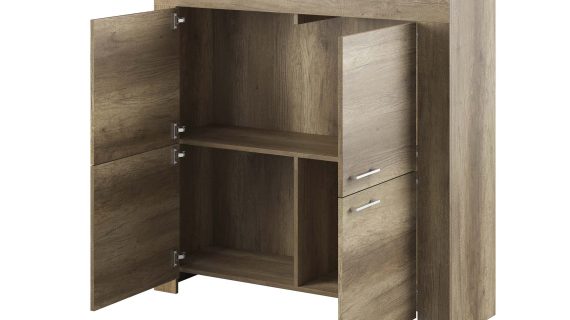 Komoda Niebo 120cm w Dębowym Odcieniu - obrazek 6