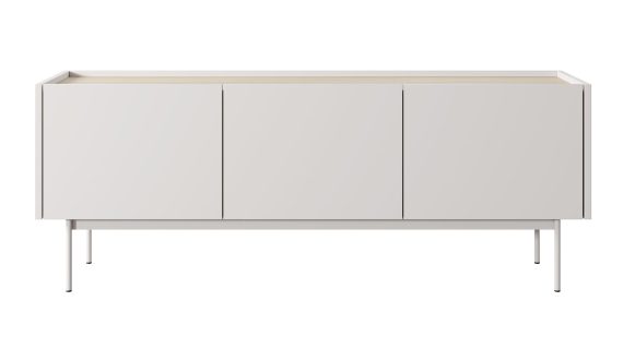 miniaturka Szafka RTV Ceka 144cm Kaszmir i Cegła Nowoczesny Wyraz