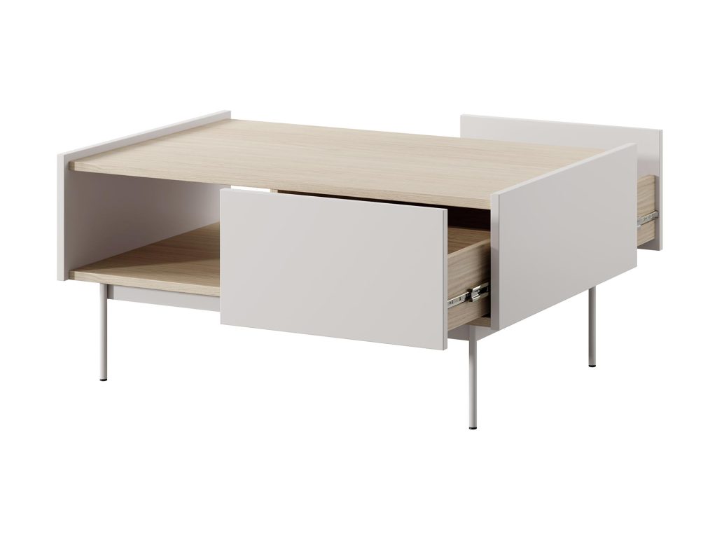 Stolik Kawowy Ceka 97 Metalowe Nogi i Funkcjonalność