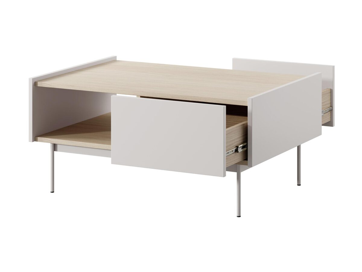 Stolik Kawowy Ceka 97 Metalowe Nogi i Funkcjonalność