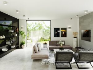 miniaturka Plafon Aluminiowy Solidny w Stylu Minimalistycznym LYSR