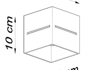 miniaturka Plafon Aluminiowy Solidny w Stylu Minimalistycznym LYSR