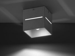 miniaturka Plafon Aluminiowy Solidny w Stylu Minimalistycznym LYSR