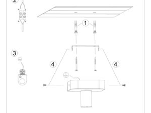miniaturka Plafon Elegancki Minimalizm Sirius 1