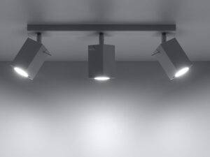 miniaturka Plafon Stalowy Styl Industrialny MELIA 3