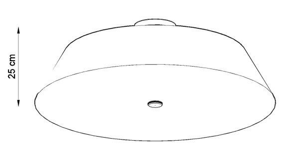 miniaturka Plafon Świetnej Jakości Źródło Światła i Dekoracji VICTORY 70