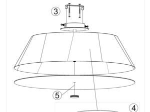 miniaturka Plafon Świetnej Jakości Źródło Światła i Dekoracji VICTORY 70