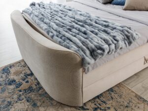 miniaturka Klasyczne Łóżko SABBIA z Pojemnikiem na Pościel