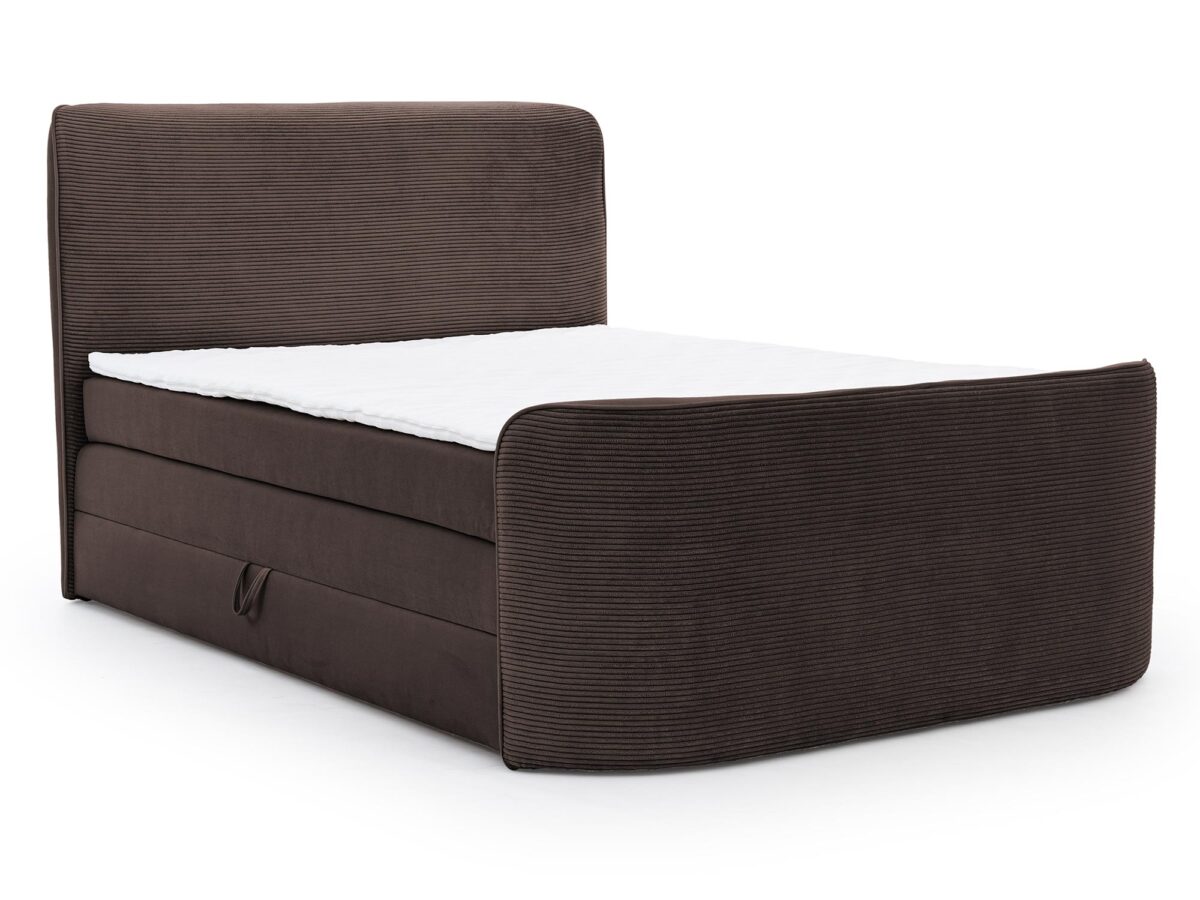 Klasyczne Łóżko SABBIA z Pojemnikiem na Pościel