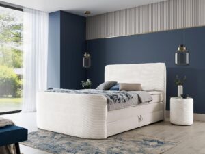 miniaturka Klasyczne Łóżko SABBIA z Pojemnikiem na Pościel