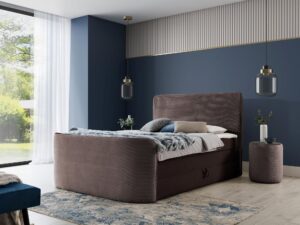 miniaturka Klasyczne Łóżko SABBIA z Pojemnikiem na Pościel