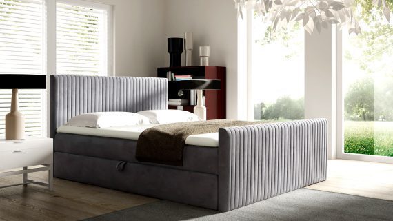 miniaturka Kontynentalne Łóżko Nobile z Funkcją Przechowywania