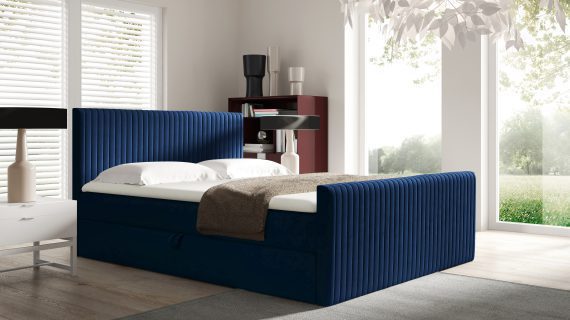 miniaturka Kontynentalne Łóżko Nobile z Funkcją Przechowywania