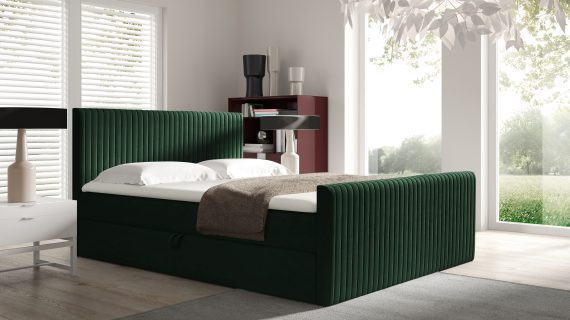 miniaturka Kontynentalne Łóżko Nobile z Funkcją Przechowywania