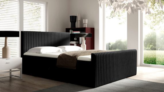 miniaturka Kontynentalne Łóżko Nobile z Funkcją Przechowywania