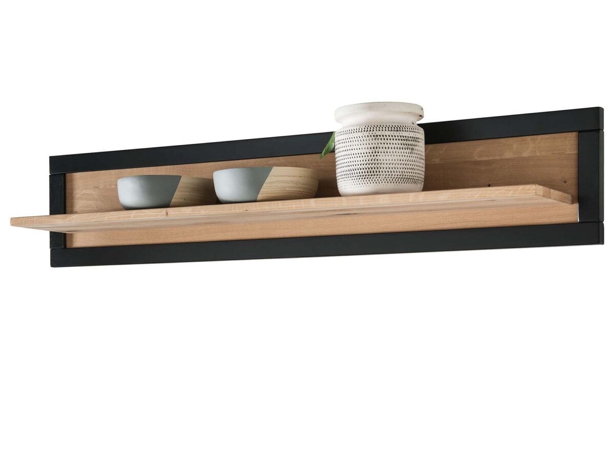 Półka Wisząca Opus I Dekoracyjny Akcent z Litego Dębu