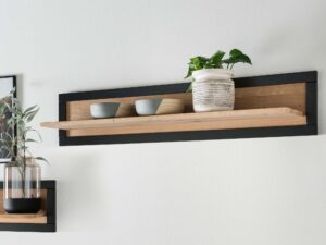 miniaturka Półka Wisząca Opus I Dekoracyjny Akcent z Litego Dębu