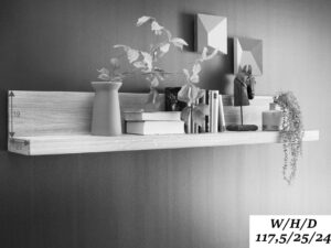 miniaturka Półka Wisząca Solis I Dekoracyjny i Funkcjonalny Dodatek do Wnętrz