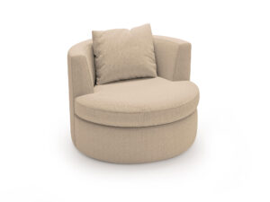 miniaturka Fotel FREJA Luksusowy i Przytulny Obrotowy