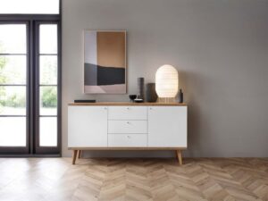 miniaturka Komoda Orys Biel i Dąb Riviera Luksusowa