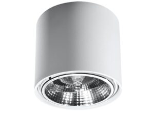 Prosty i Klasyczny Plafon z Aluminium TULIP