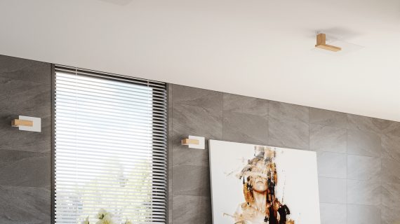 miniaturka Przytulny Kinkiet z Drewna i Szkła LIVORNO