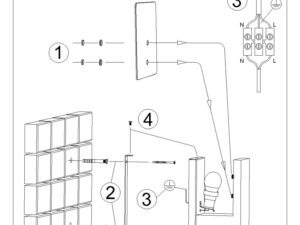 miniaturka Przytulny Kinkiet z Drewna i Szkła LIVORNO