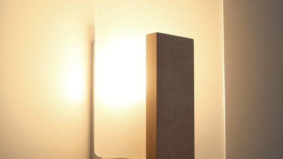 miniaturka Przytulny Kinkiet z Drewna i Szkła LIVORNO