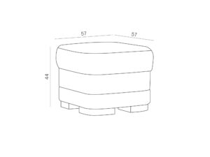 miniaturka Pufa Wygodna Do Kolekcji Lory