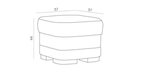 miniaturka Pufa Wygodna Do Kolekcji Lory