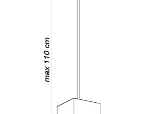 miniaturka QUARK 1 Lampa Wisząca w Tonacjach Czerni Szarości i Bieli