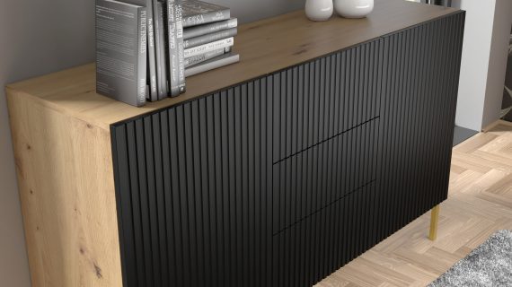 Komoda Navia z Eleganckimi Nóżkami Szpilkami - obrazek 15