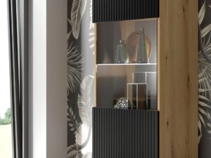 miniaturka Stylowa Witryna Navia na Ozdobnych Nóżkach