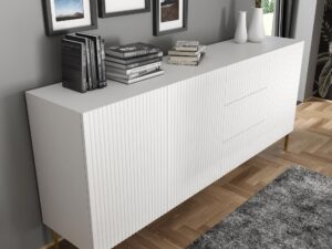 miniaturka Duża Komoda Navia 200 cm z Nóżkami Szpilkami