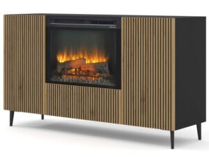 miniaturka Komoda Navia z Kominkiem Nowoczesna