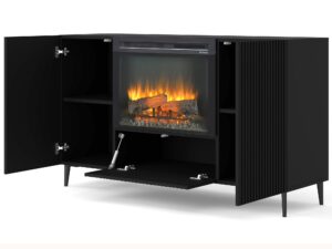 miniaturka Komoda Navia z Kominkiem Nowoczesna