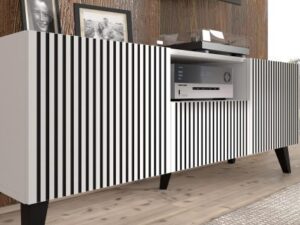 miniaturka Szafka RTV Navia 150 cm w Stylu Skandynawskim