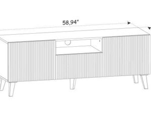 miniaturka Szafka RTV Navia 150 cm w Stylu Skandynawskim